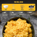 70 Egg Equivalent Nutrient Survival Vitamin Powdered Eggs Blend, Freeze Dried Prepper Supplies & Emergency Food Supply, 33 Essential Nutrients, Gluten Free, Shelf Stable Up to 25 Years Cage Free