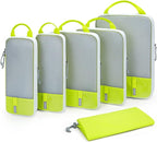 BAGSMART 6 Set /4 Set/2 Set Compression Packing Cubes for Travel, Lightweight Luggage Organizer Bags, Durable Space Saver Bags Travel Essentials