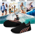 ANLUKE Womens Mens Water Shoes Barefoot Quick-Dry Aqua Socks for Beach Swim Surf Water Sport