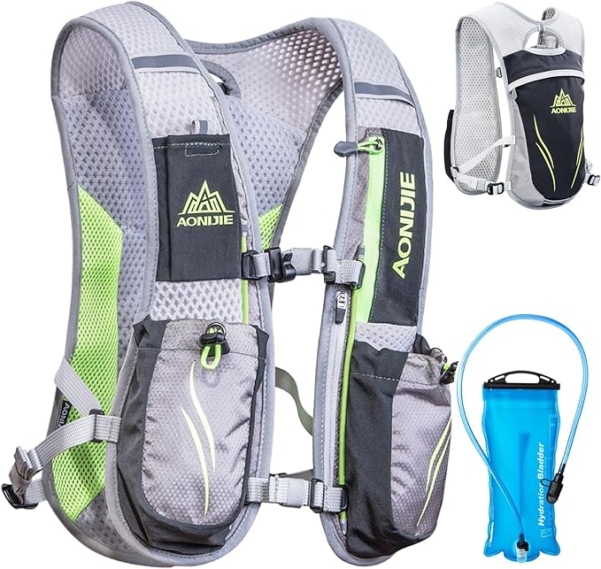 TRIWONDER Hydration Running Vest 5L Lightweight Water Pack for Men Women Hydration Backpack for Trail Race, Hiking, Cycling, Climbing, Camping, Jogging, Marathon