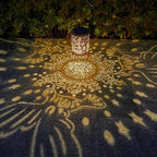 Hummingbird Solar Lantern Outdoor Waterproof, Large 13.4" Metal Hanging Decorative Lantern, Upgraded Solar Panel & 2000mAh Battery, Warm Glow Lighting for Garden – Seasonal Gift for Nature Lovers