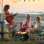 Maelstrom Soft Sided Cooler Bag, 30/40 Can Collapsible Insulated Ice Chest, Large Leakproof Camping & Travel Cooler for Kayaking & Beach