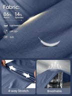 FREE SOLDIER Men's Outdoor Cargo Hiking Pants with Belt Lightweight Waterproof Quick Dry Tactical Pants Nylon Spandex