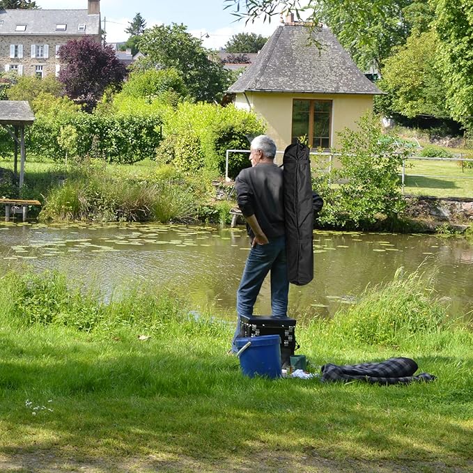 Xxerciz Foldable Camp Chair Replacement Bag Carrying Bag Large Mouth Bag with Shoulder Strap for Outdoor Camping, Heavy Duty Large Storage Folding Chair Bag 48 inches (Chair is not Included)