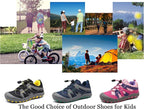 Mishansha Kids Hiking Boots Toddler Girls Boys Hiking Shoes Water-Resistant Anti-Collision Non-Slip Athletic Outdoor Trekking Boots