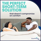 EnerPlex Air Mattress with Built in Pump - Self-Inflating Blow Up Mattress with Neck Support - Inflatable Air Bed for Portable Travel & Home Use