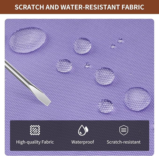 Fancy Forest Utility Work Tote Bags for Women With Compartments & Zipper,Large Canvas Tote Pruse Cossbody for College, Travel