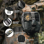 RHINO RESCUE IFAK Trauma Kit with C-A-T Tourniquet for Wound Care, Tactical First Aid Kit Molle Pouch for Military, Combat, Car, Camping, Hiking, Travel (Black)