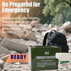 Emergency Food Rations Bars - Original Flavor Hardtack, Mre Meals 2025, 15 Days Emergency Meals Survival Foods Bars, Emergency Supplies for Disaster Preparedness, Tin Pack, Long Shelf Life