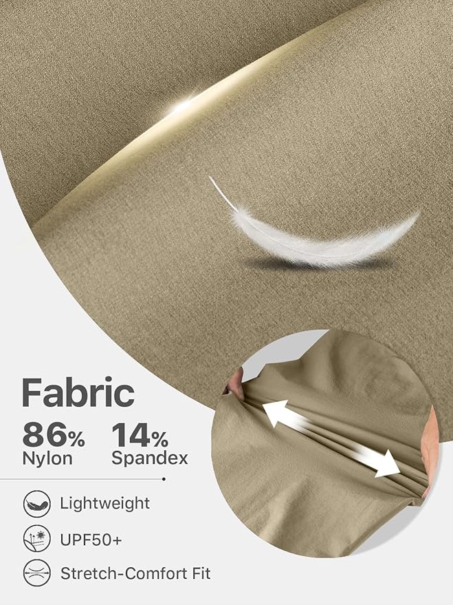 FREE SOLDIER Men's Outdoor Cargo Hiking Pants with Belt Lightweight Waterproof Quick Dry Tactical Pants Nylon Spandex