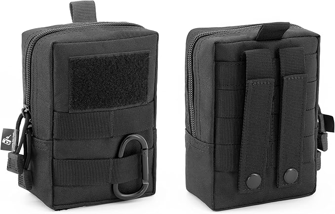 Molle Pouch Tactical Compact Water-Resistant Military Utility EDC Pouch Bag Camping Gear Waist Pack