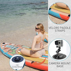 UPWELL 11’6”/11'2”/11'/10'8”/10'6”/10'2” Inflatable Stand Up Paddle Board with sup Accessories Including Backpack, Repairing Kits, Non-Slip Deck, Leash, 3 Fins, Paddle and Hand Pump