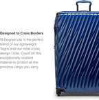 TUMI - 19 Degree Lite 4 Wheel Luggage - Lightweight and Highly Durable, Modern Contour, Hard Shell Men's and Women's Suitcase - 30" Extended Trip Packing Case, Cobalt
