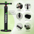 11 ft Extra Wide Inflatable Paddle Board with Accessories, Stand Up Paddleboard for 2 Person, All Around SUP Board for Adults, Fishing, Yoga