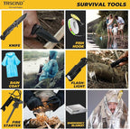 Gifts for Men Dad Husband - Christmas Stocking Stuffers, Birthday Gifts Idea for Him Boyfriend Man- Survival Kit 14 in 1, Survival Gear and Equipment, Fishing Hunting Camping Accessories, Cool Gadgets