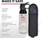 SABRE Frontiersman MAX Bear Spray – 40 ft Range, Maximum Strength, The Only EPA-Registered Spray for Bears & Mountain Lions, 7.9 oz, Glow Safety Clip, Outdoor Hiking & Camping Protection