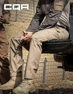 CQR Men's Tactical Pants, Water Resistant Ripstop Cargo Pants, Lightweight EDC Work Hiking Pants, Outdoor Apparel