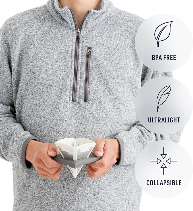 Sea to Summit Frontier UL Collapsible Pour Over Camping Coffee Brewer