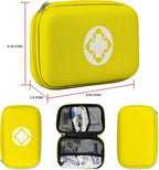 First Aid Kit Car Home Emergency Essential Kits - 275Pcs Basic Hiking Supplies Survival Gear First Aid Set Camping Backpacking Sports Yellow YIDERBO