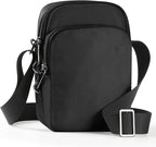 VADOO Sling Bag for Men Women, Anti Theft Crossbody Shoulder Bag with Zipper Lock, RFID Blocking & Waterproof for Travel