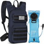 NOOLA Hydration Backpack with 3L TPU Water Bladder, Tactical Molle Water Backpack for Men Women, Hydration Pack for Hiking, Biking, Running and Climbing