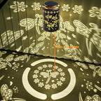 2025 Upgraded Dragonfly Solar Lanterns Outdoor Waterproof Hanging Lights, Hollowed-Out Metal Solar Lantern for Garden, Patio, Porch, Yard Decorations & Gifts for Women, Mom, Grandma