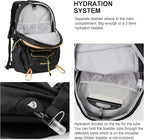 MOUNTAINTOP Hiking Backpack,25/30L Camping Backpack, Men Women Hiking Daypack Lightweight Travel Backpack for Climbing