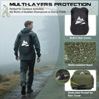 Hydration Backpack with Water Bladder, 18L Lightweight Hiking Backpack for Women&Men Small Insulated Hydration Water Pack for Hiking, Running, Cycling, Biking