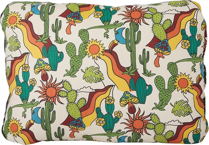 Therm-a-Rest Compressible Cinch Camping and Backpacking Pillow, Small - 12 x 16 Inch, Desert