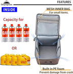 CAMPINGMOON Camping Gear Lantern Storage Case T-8,T-9