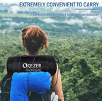 Down Sleeping Bag for Adults, 600 Fill Power, Ultralight & Compact with Compression Sack for Backpacking, Camping, Hiking