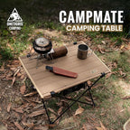 ONETIGRIS CAMPMATE Camping Table Foldable, Lightweight Portable Table Sturdy & Quick Setup, Holds Up to 66 lbs, Perfect for Camping, Hiking, Backpacking, Picnic, Beach, Travel