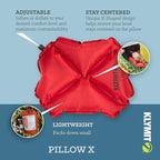 Klymit Pillow X Inflatable Camp & Travel Pillow