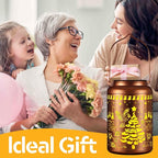 Solar Lanterns Outdoor Waterproof Garden Decor Birthday Gifts for Women Mom Grandma Hanging Lights Metal Decoration Outside for Yard, Patio,Backyard,Porch(Christmas Red Bird)