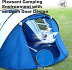 Camping Tent Portable Waterproof Instant Camping Tent with 1-Minute Setup Lightweight Tent for Camping Beach Outdoor Travel Backyard