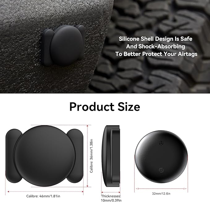 Car GPS Tracker for Vehicles Worldwide GPS Tracker for Vehicles Work with Find My (iOS Only), Car Vehicle Tracking Anti-Lost Locator with App for Cars, Wallet, Pets, Luggage