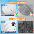 Hylaea Quarter Athletic Running Socks No Blister, Cushion Moisture Wicking Socks for Cycling Sport