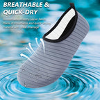 Deevike Water Shoes for Women Men Barefoot Quick-Dry Aqua Socks Slip-on for Beach Swim Surf Yoga Exercise