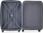 DELSEY PARIS Helium Aero Hardside Expandable Luggage with Spinner Wheels, Blue Cobalt, 2-Piece Set (19/24)