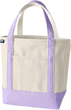 Lands' End Open Top Canvas Tote Bag