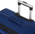 SWISSGEAR Sion Softside Expandable Spinner Luggage Durable Lightweight Travel Suitcase, Blue, 3-Piece Set (21/25/29)