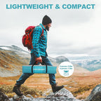 HAUSHOF 2/4-Person Family Dome Tent with Removable Rain-Fly, Easy Set Up Portable Camping Tent for Backpacking Hiking Backyard Outdoor, Green/Blue/2-person/4-person