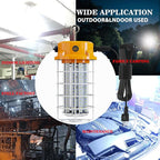 15000LM 100W LED Work Light with 360° Coverage | ETL/UL Certified | Daisy Chain 30 Units | Alternative to 1300W Incandescent HID/HPS | 14.76FT Power Cord with US Plug