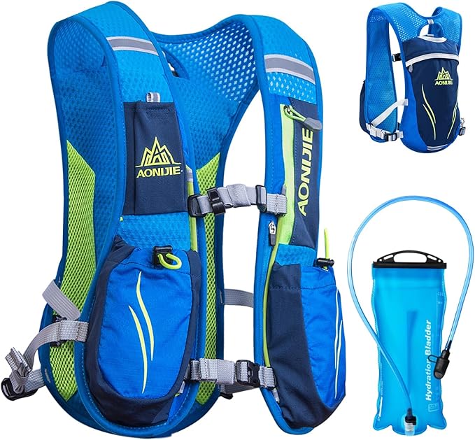 Azarxis Hydration Running Vest Backpack Pack 5L 5.5L for Women and Men Jogging Trail Race Marathon Cycling Hiking
