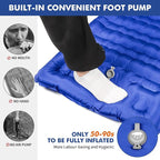 HiiPeak Strong Support Camping Mat, Inflatable Sleeping Mattress 3.9 Inch Thickness Sleeping Pad with Pillow, Quick Inflation Ultralight Portable Camping Sleeping Bed for Backpacking, Hiking, Picnic