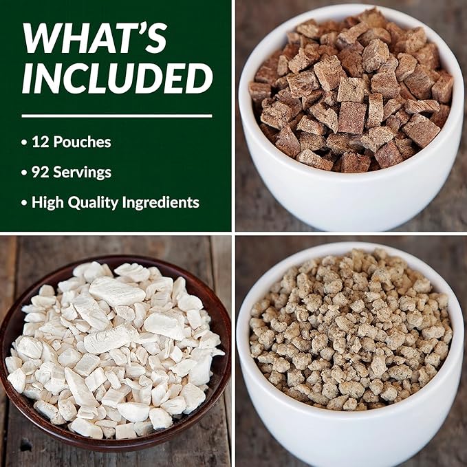 92 Serving Freeze Dried Meat Bucket | Premium Emergency Food Supply Contains 1,352g Protein | Survival Food 25 Year Shelf Life | Backpacking Meals, Prepper Supplies | Valley Food Storage