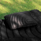 Camping Pillow,Supportive Compressible Travel Pillow Middle Size Lightweight Camp Pillow with Storage Bag for Camping,Hiking,Backpacking,Airplane