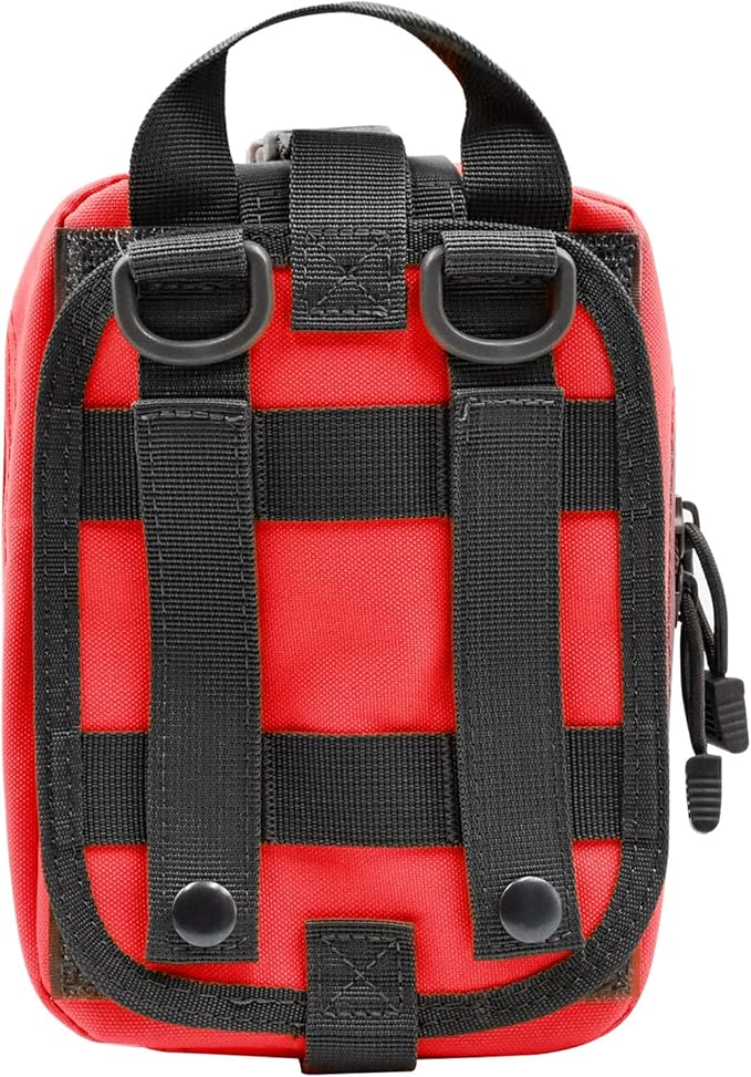 Gogoku First Aid Pouch 1000D Nylon Tactical Molle Tear Away Medical Pouch Empty Utility Pouch for Outdoor Activities Medical Supplies Camping Hiking Travel,Bag Only