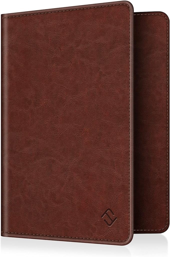 FINTIE Passport Holder, Slim Travel Wallet RFID Blocking Card Case Cover Passport Cover Protector Essentials with Credit Card Slots for Women/Men | Slim, RFID Blocking, Card Case Cover, Essentials, Credit Card Slots