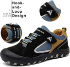 Mishansha Kids Hiking Boots Toddler Girls Boys Hiking Shoes Water-Resistant Anti-Collision Non-Slip Athletic Outdoor Trekking Boots